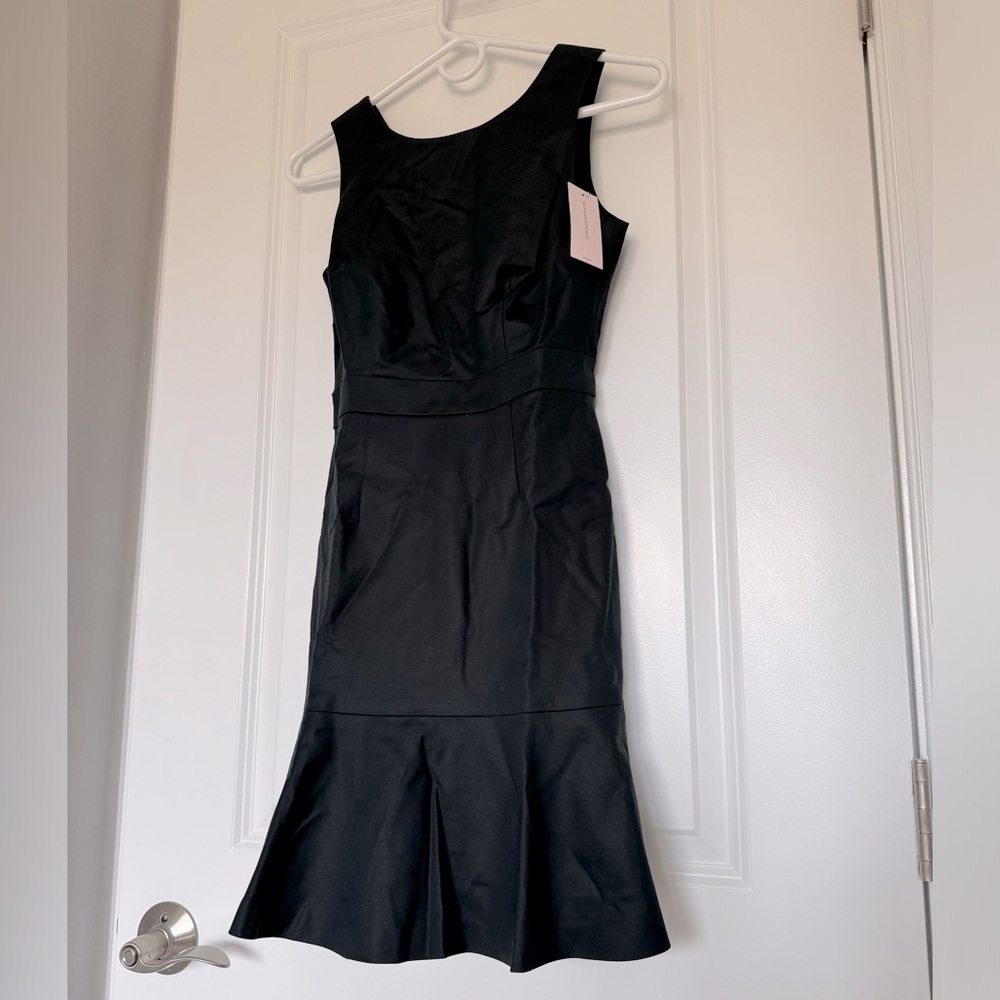 Banana Republic Women's Black Sleeveless Mermaid Dress (0P)